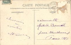 VINTAGE POSTCARD Hohneck Rock Of the Source