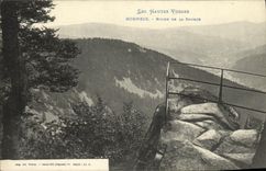 VINTAGE POSTCARD the High Vosges Hohneck Rock Of the Source