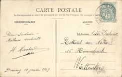 VINTAGE POSTCARD Bussang Valley De Tayes