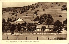 VINTAGE POSTCARD Bussang the Theater Of the People