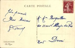 VINTAGE POSTCARD Bussang the Theater Of the People