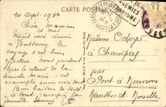 VINTAGE POSTCARD Bussang the Tunnel