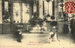 VINTAGE POSTCARD Vittel Salee Source With the House
