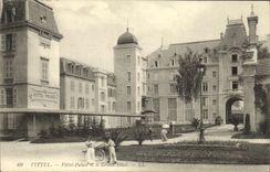 VINTAGE POSTCARD Vittel Vittel Source And the Large Hotel