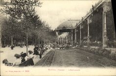 VINTAGE POSTCARD Vittel L Esplanade