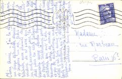 VINTAGE POSTCARD Vittel the Rosery