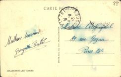 VINTAGE POSTCARD Vittel the Rosery