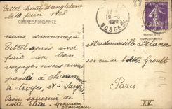 VINTAGE POSTCARD Vittel the Rosery