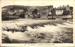 VINTAGE POSTCARD Epinal the Moselle By Large Water