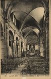 VINTAGE POSTCARD Saintt Die L Notre Dame Church