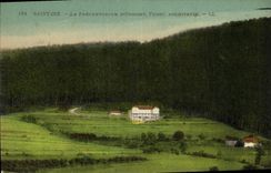 VINTAGE POSTCARD Holy Die the Observation sanatorium D Ormont