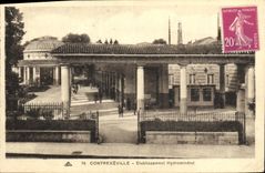 VINTAGE POSTCARD Contrexeville Mineral water Establishment