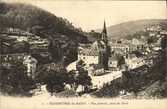VINTAGE POSTCARD Plombieres Les Bains View Taken North