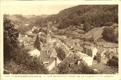 VINTAGE POSTCARD Plombieres Les Bains View Taken Vault St Joseph