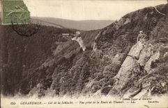 VINTAGE POSTCARD Gerardmer Collar of Schlucht Seen from of the Road of Thaneck