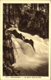 VINTAGE POSTCARD Gerardmer the Jump Of the Tanks