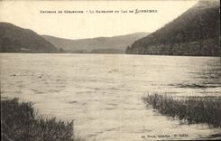 VINTAGE POSTCARD Surroundings of Gerardmer Birth Of the Lake De Longemer