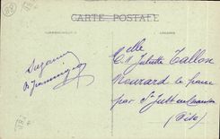 VINTAGE POSTCARD Gerardmer Seen from of the Rock of Rain