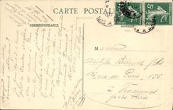 VINTAGE POSTCARD Sands D Olonne the Large Casino