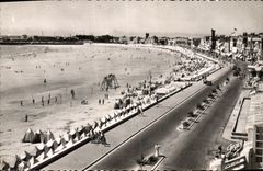 CPSM Sands D Olonne the Embankment and the Beach Volleyball Ball