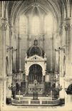 VINTAGE POSTCARD Sands D Interior Olonne of L Church