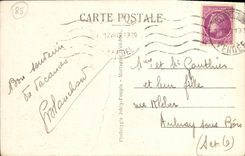 VINTAGE POSTCARD Sands D Olonne the Tower D Arundel Boat