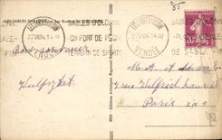 VINTAGE POSTCARD Sands D Olonne Rocks Of St Nicolas