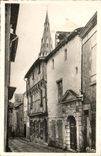 VINTAGE POSTCARD Holy Maixent L School Street Anatoie France Old House
