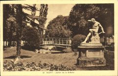 VINTAGE POSTCARD Niort Garden of the Breach