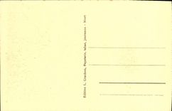 VINTAGE POSTCARD Niort Garden of the Breach