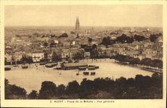 VINTAGE POSTCARD Niort Places Breach View