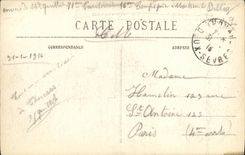 POSTAL Thouars de la VENDIMIA el castillo de Constuit debajo de Louis XIII por Marie de la torre en la casa 1635 de la correccion desde 1871