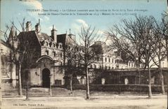 VINTAGE POSTCARD Thouars the Castle Built under the orders of Marie of the Tower D Auvergne