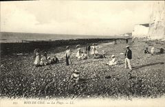 VINTAGE POSTCARD Wood De Cise the Beach