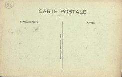 VINTAGE POSTCARD Montdidier Avenue Victor Hugo