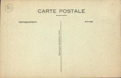 VINTAGE POSTCARD Montdidier Rules of Parmentier