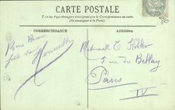 VINTAGE POSTCARD an Old Old seaman Foklore Metier Fishes