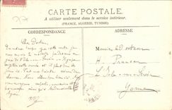 VINTAGE POSTCARD Crecy L church