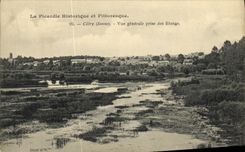 VINTAGE POSTCARD Clery View Taken of the Ponds