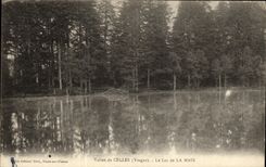 VINTAGE POSTCARD Valley of Those the Lake of the maix