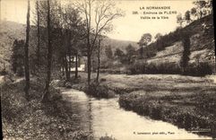 VINTAGE POSTCARD Surroundings of Flers Valley of Vere