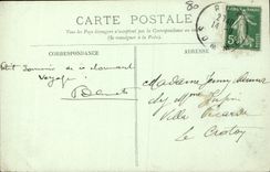 VINTAGE POSTCARD Street Vault of the Saint Spirit Chorus and the Key