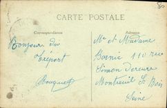 VINTAGE POSTCARD Seas Les Bains Municipal Casinoo Pentie Direction taken of the beach