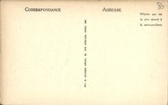 VINTAGE POSTCARD Seas les Bains Walk of the Beach