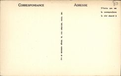 VINTAGE POSTCARD Seas les Bains Perspective On Seas and Treport