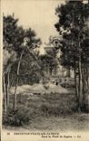VINTAGE POSTCARD French Brighton Cayeux In the Drill of Fir trees