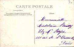 VINTAGE POSTCARD Cayeux On Sea Brigton Taken of the Lighthouse
