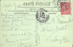 VINTAGE POSTCARD Cayeux the Beach