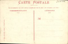 VINTAGE POSTCARD Amiens Cathedral Scenes of the Last Judgment