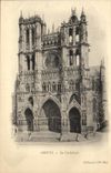 VINTAGE POSTCARD Amiens the Cathedral